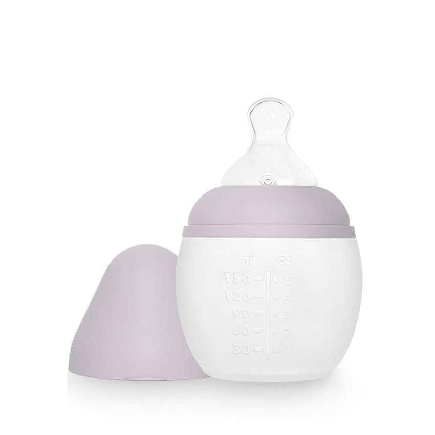 0m+ anti-colic feeding bottle Lila Elhée - Main Image