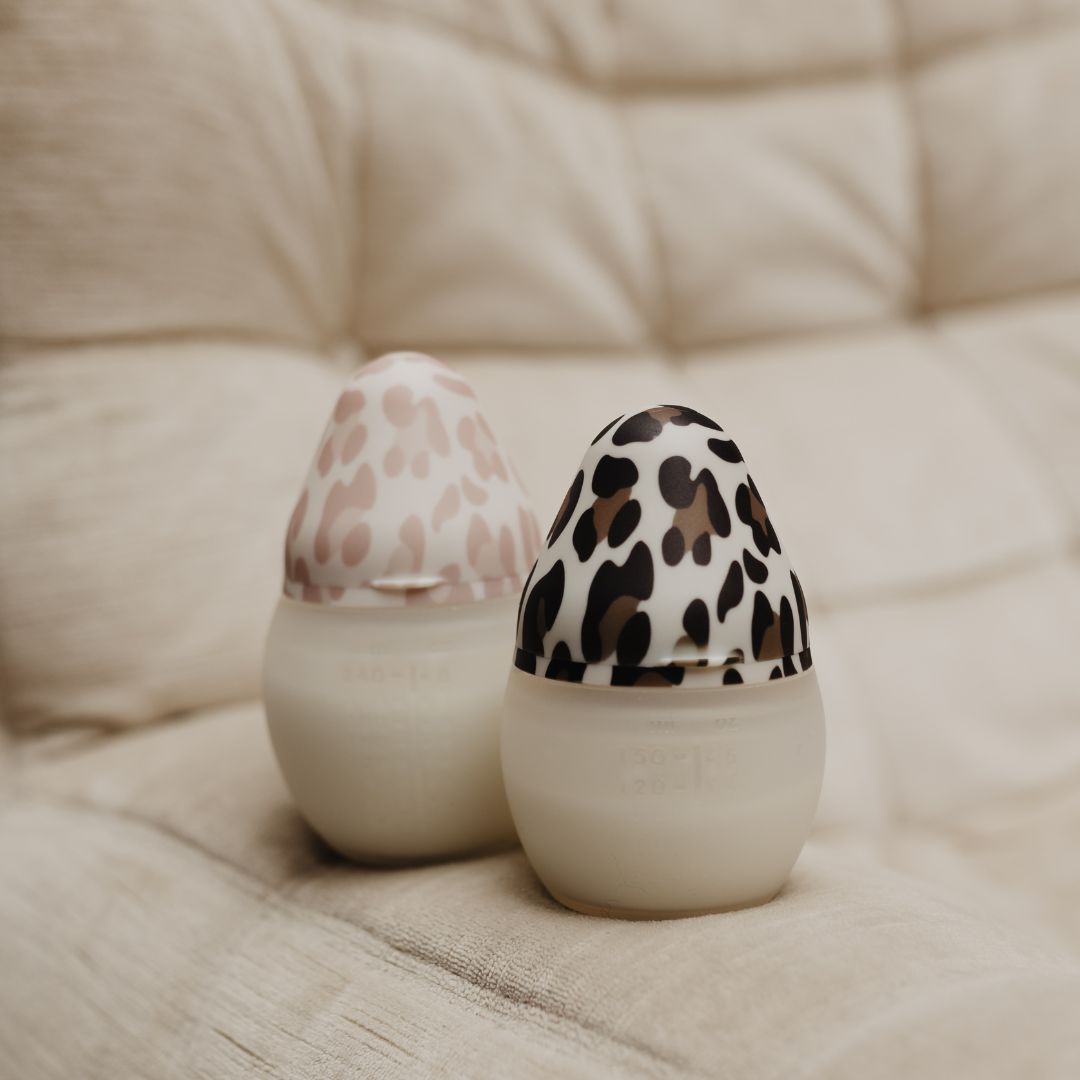 Biberon anti - colique 330 ml | Graouu Pink 3m+ - Élhée