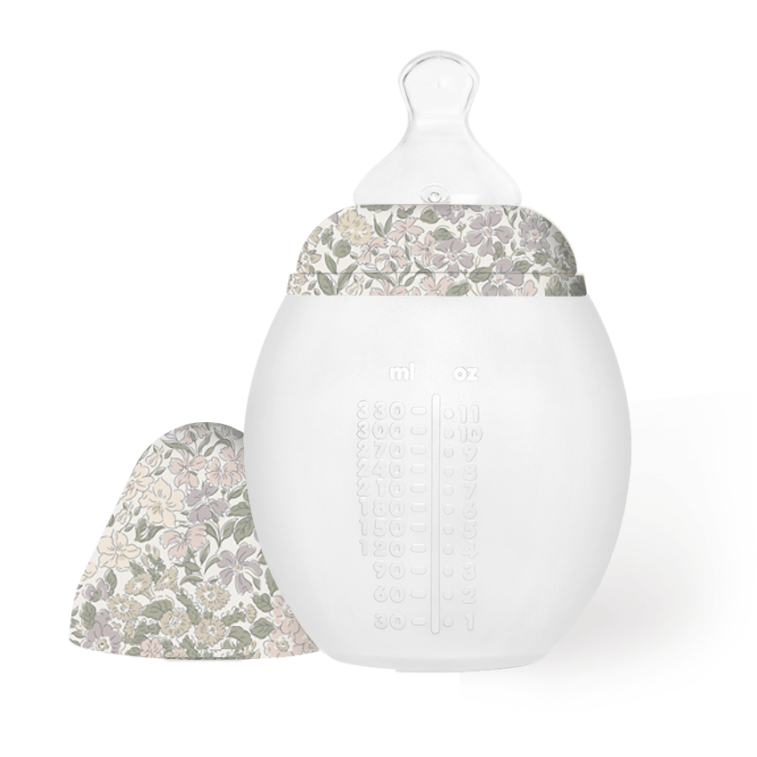 2 Maniglie Per Biberon In Silicone | Presa Ergonomica Per Neonati | Adatte A Biberon A Collo Largo - Foto 8