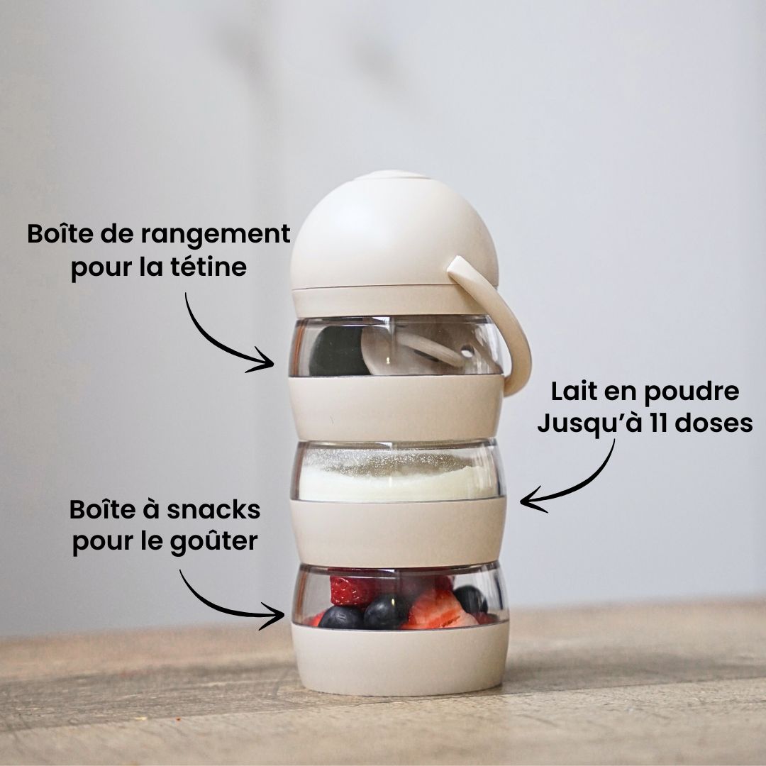 Boîte doseuse lait "So Mimi" | Sand - Élhée