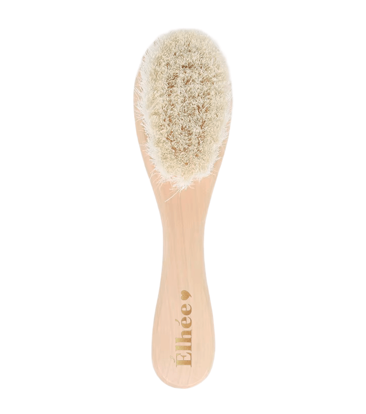 Brosse bébé en bois naturel Graouu - Élhée