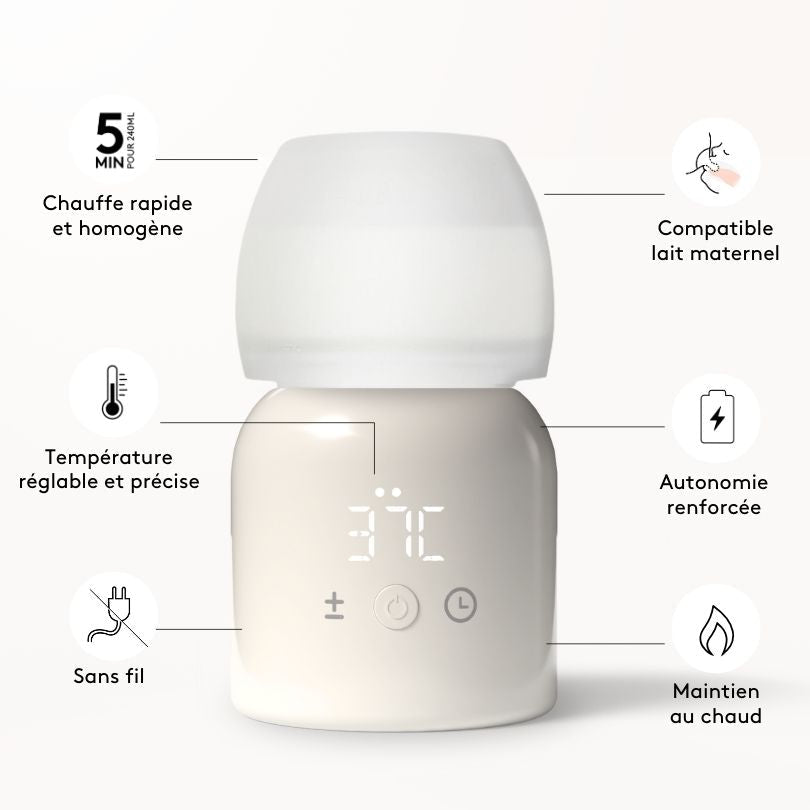 Chauffe - Biberon Nomade TooGo 2.0 - Élhée