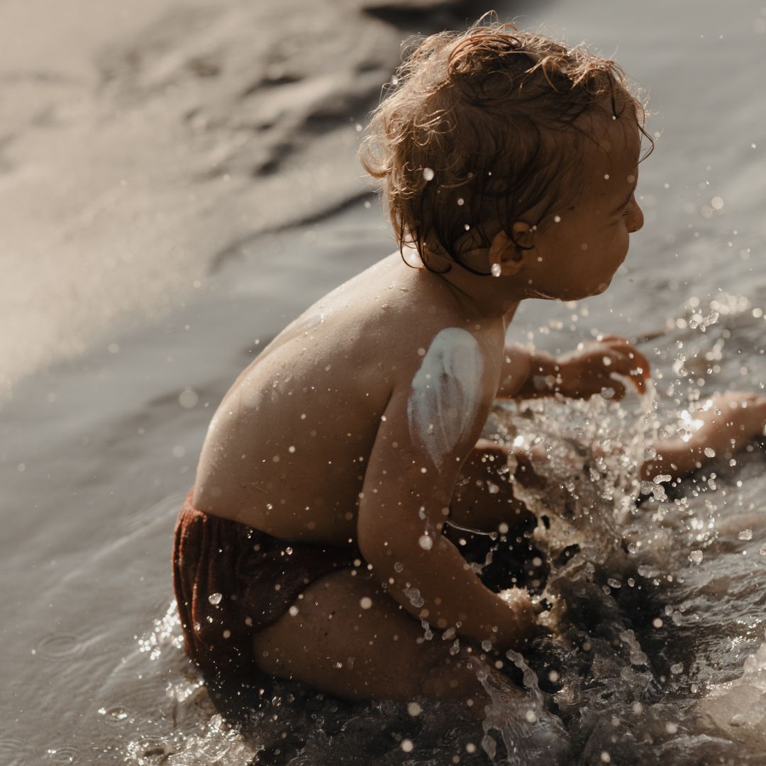 Crème solaire SPF 50+ | Bébé et femme enceinte - Élhée