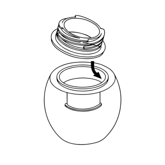 Étape 2 — bague blanche