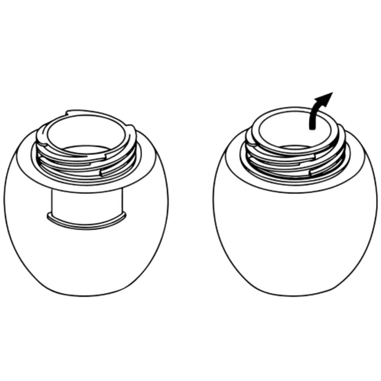 Étape 3 — col en silicone