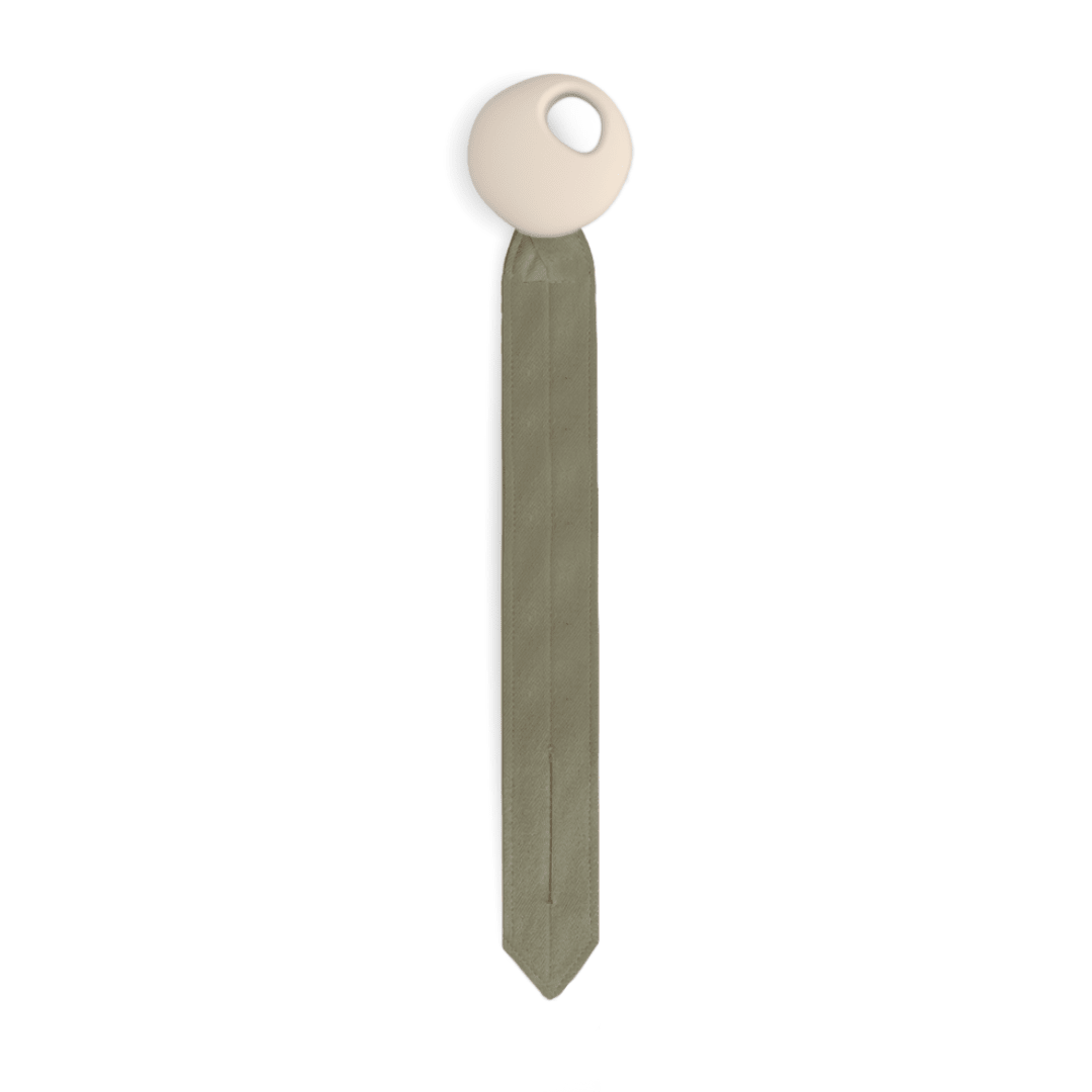 Attache - tétine "Pebble" | Kaki/Sand - Élhée