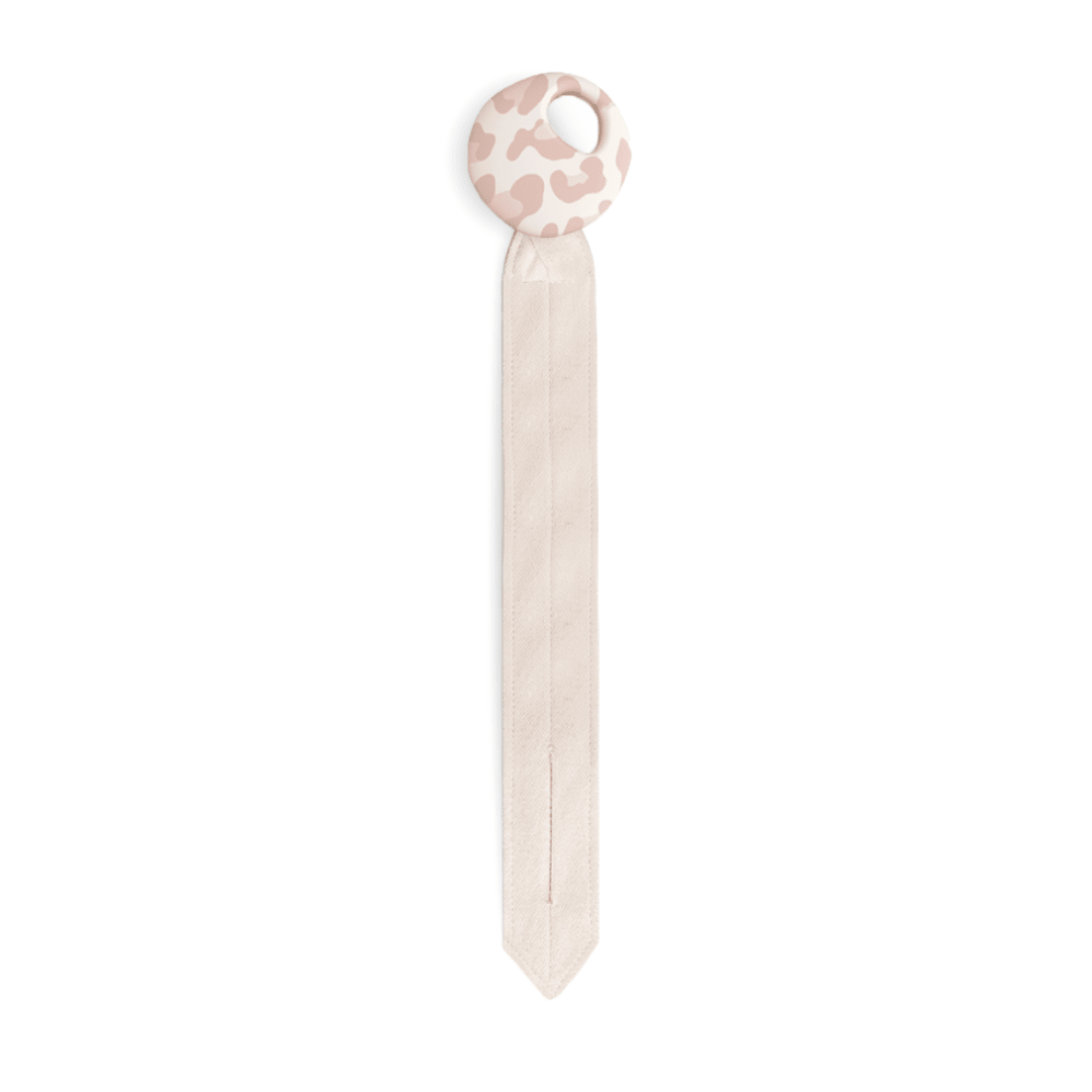 Attache - tétine "Pebble" | Sand/Graouu Pink - Élhée