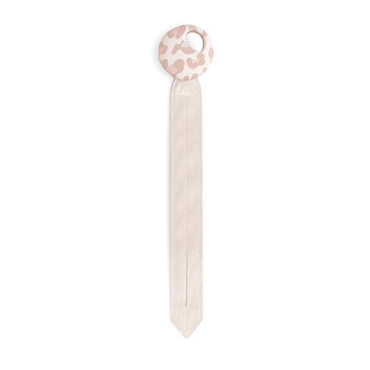 Attache - tétine "Pebble" | Sand/Graouu Pink - Élhée