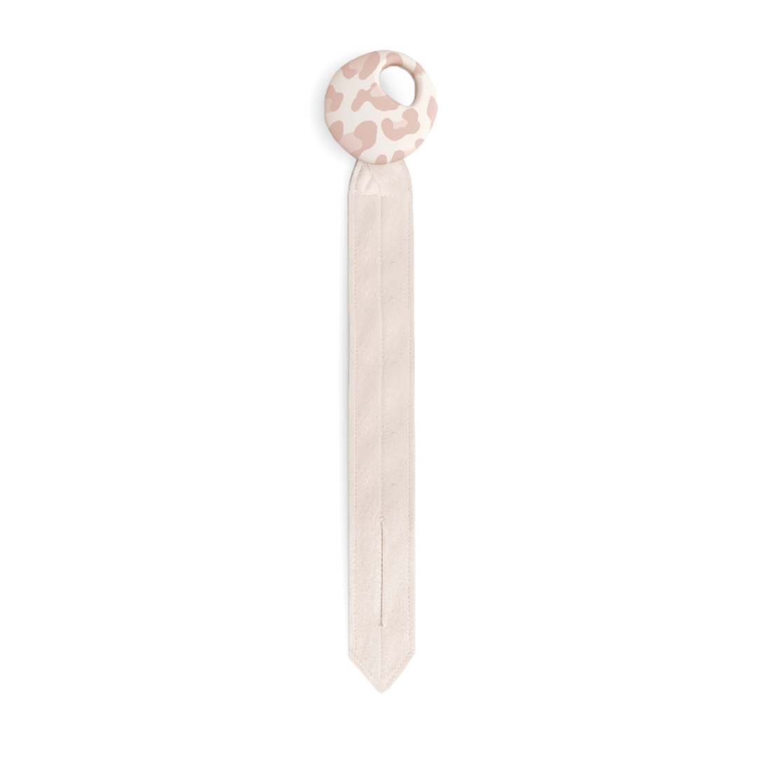 "Pebble" Pacifier Clip | Graouu Pink