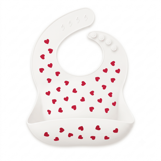 Bavoir silicone avec récupérateur | Full of Love - Élhée