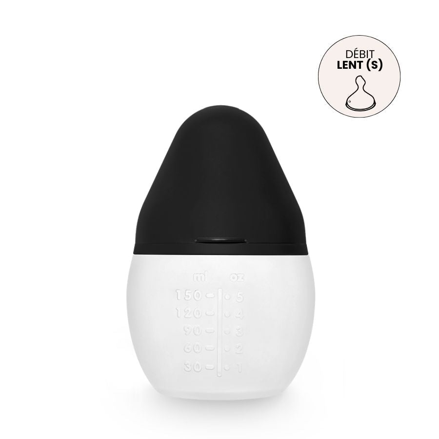 Biberon anti - colique 150 ml | Black 0m+ - Élhée