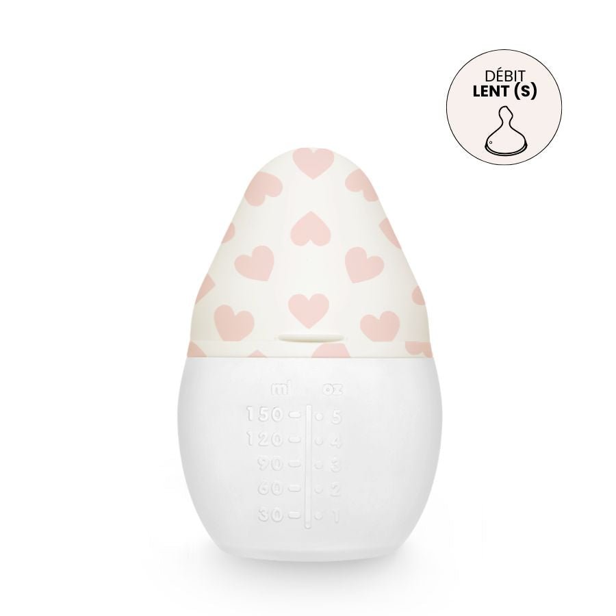 Biberon anti - colique 150 ml | Full of Love Pink 0m+ - Élhée