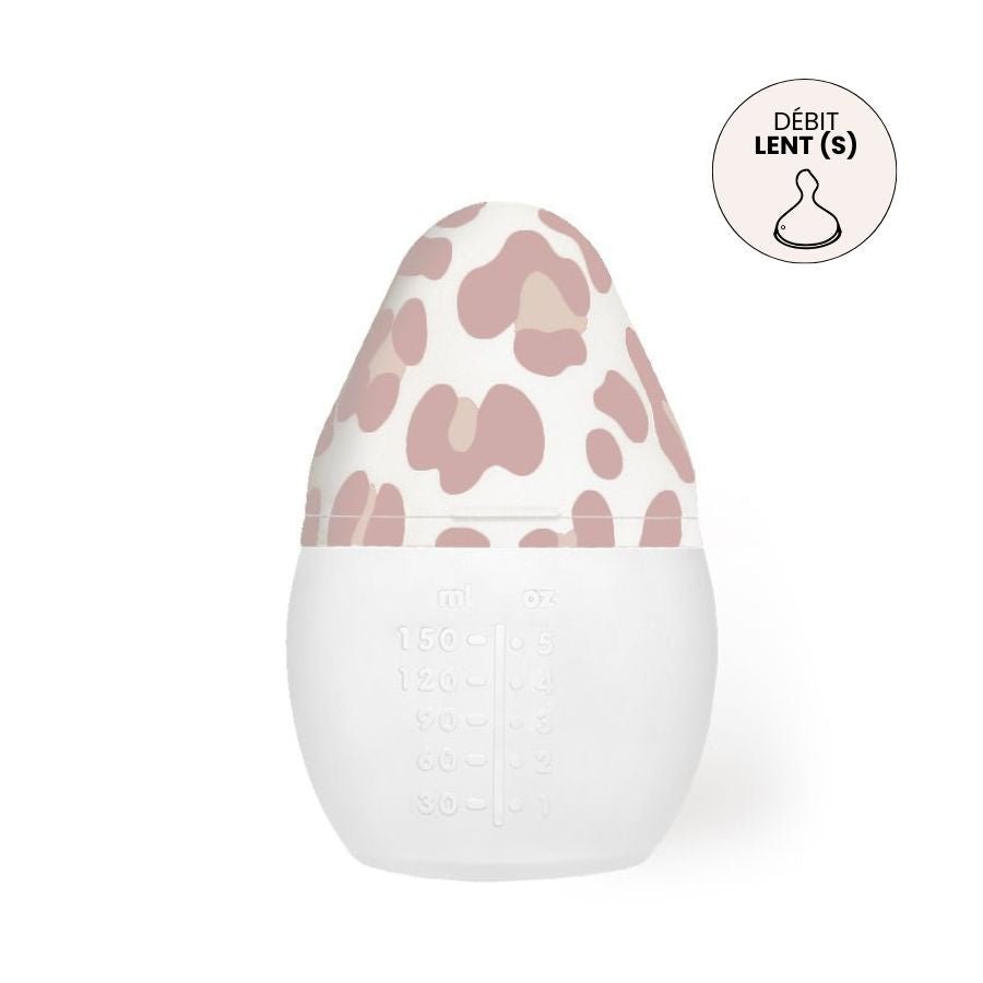 Biberon anti - colique 150 ml | Graouu Pink 0m+ - Élhée