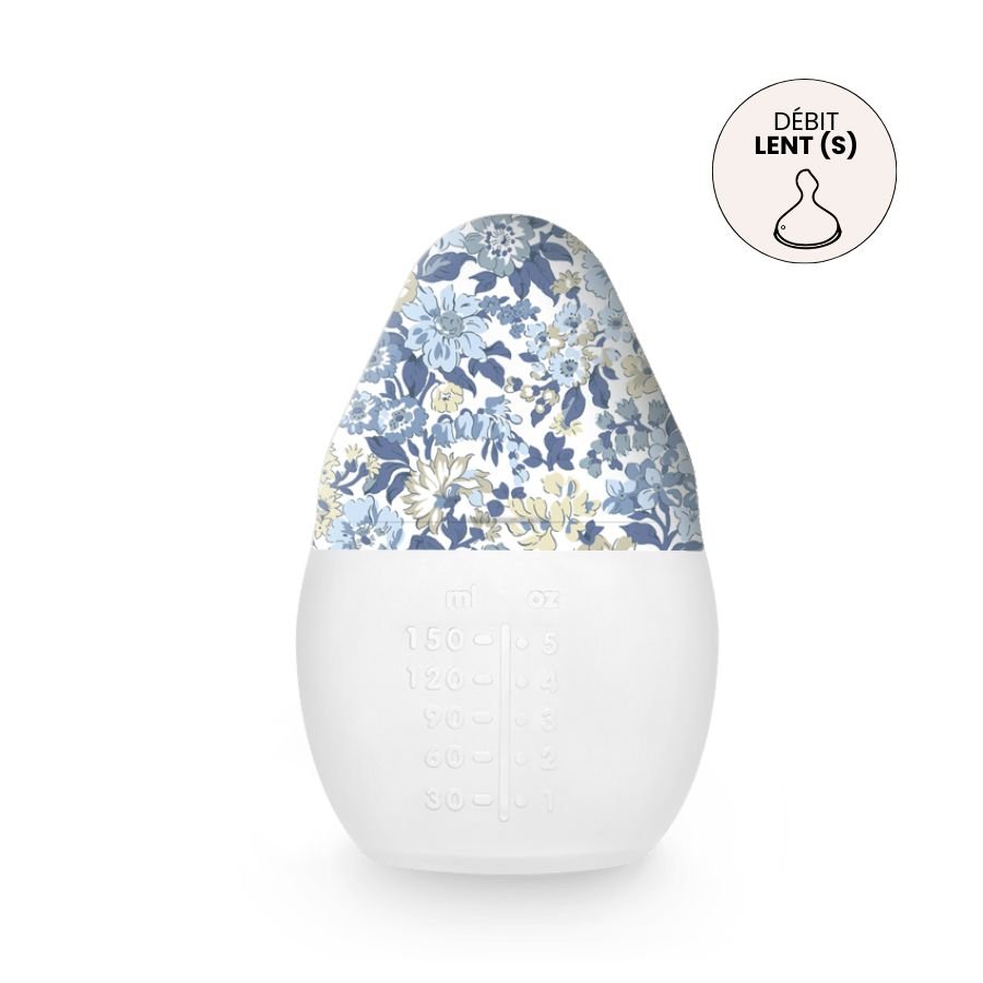Biberon anti - colique 150 ml | Liberty "Honey Dew" Blue 0m+ - Élhée