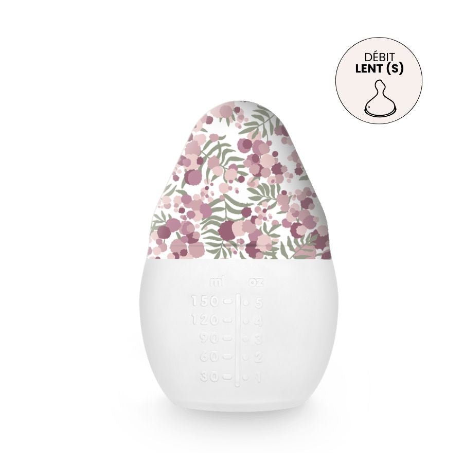 Biberon anti - colique 150 ml | Liberty "Mimosa" Pink 0m+ - Élhée