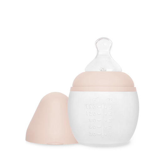 Biberon anti-colique 150 ml | Nude / Rose Poudré 0m+ - Élhée