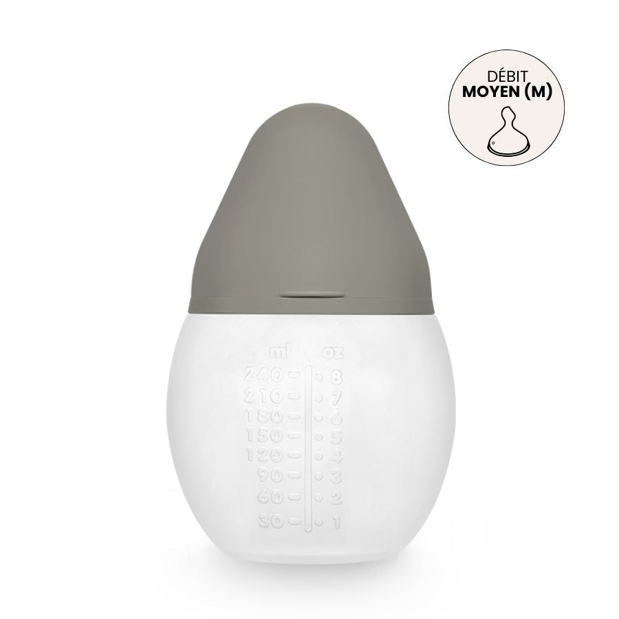 Biberon anti - colique 240 ml | Kaki 0m+ - Élhée