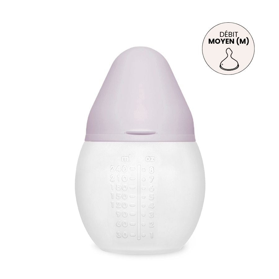 Biberon anti - colique 240 ml | Lilac 0m+ - Élhée