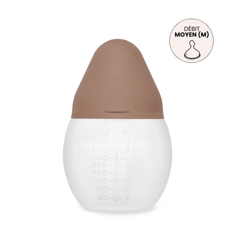Biberon anti-colique 240 ml | Mocha Mousse 0m+ - Élhée