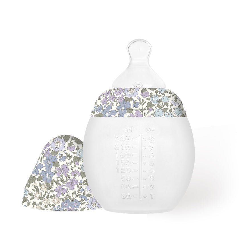 Biberon anti - colique 240ml | Liberty Joanna Louise Lavender - Élhée