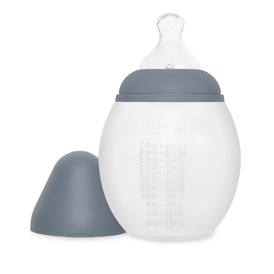 Biberon anti - colique 330 ml | Blue Grey 3m+ - Élhée