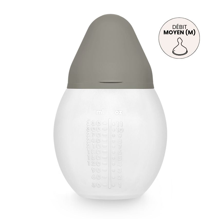 Biberon anti - colique 330 ml | Kaki 3m+ - Élhée