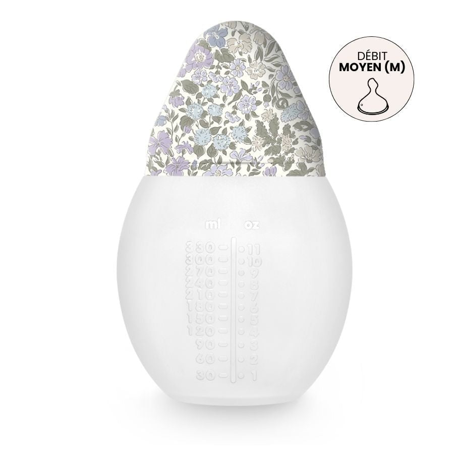 Biberon anti - colique 330 ml | Liberty Joanna Louise Lavender 3m+ - Élhée