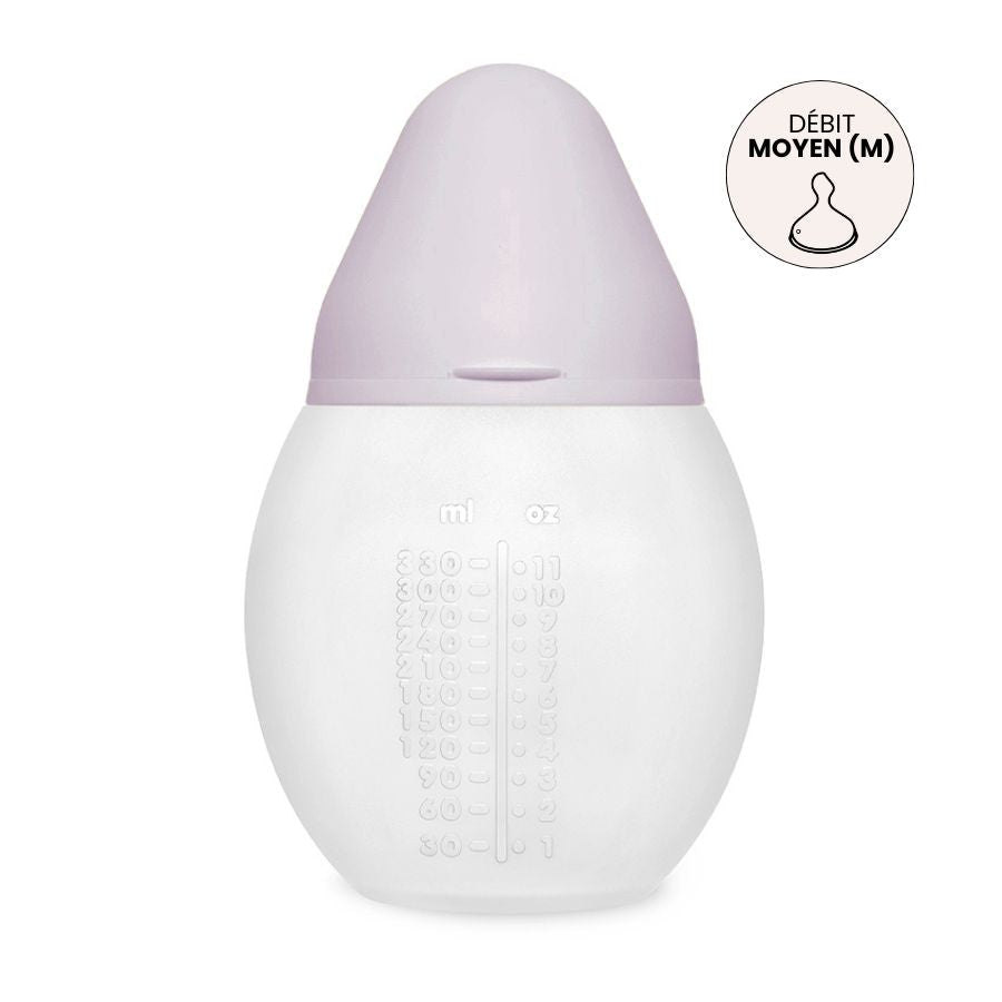 Biberon anti - colique 330 ml | Lilac 3m+ - Élhée