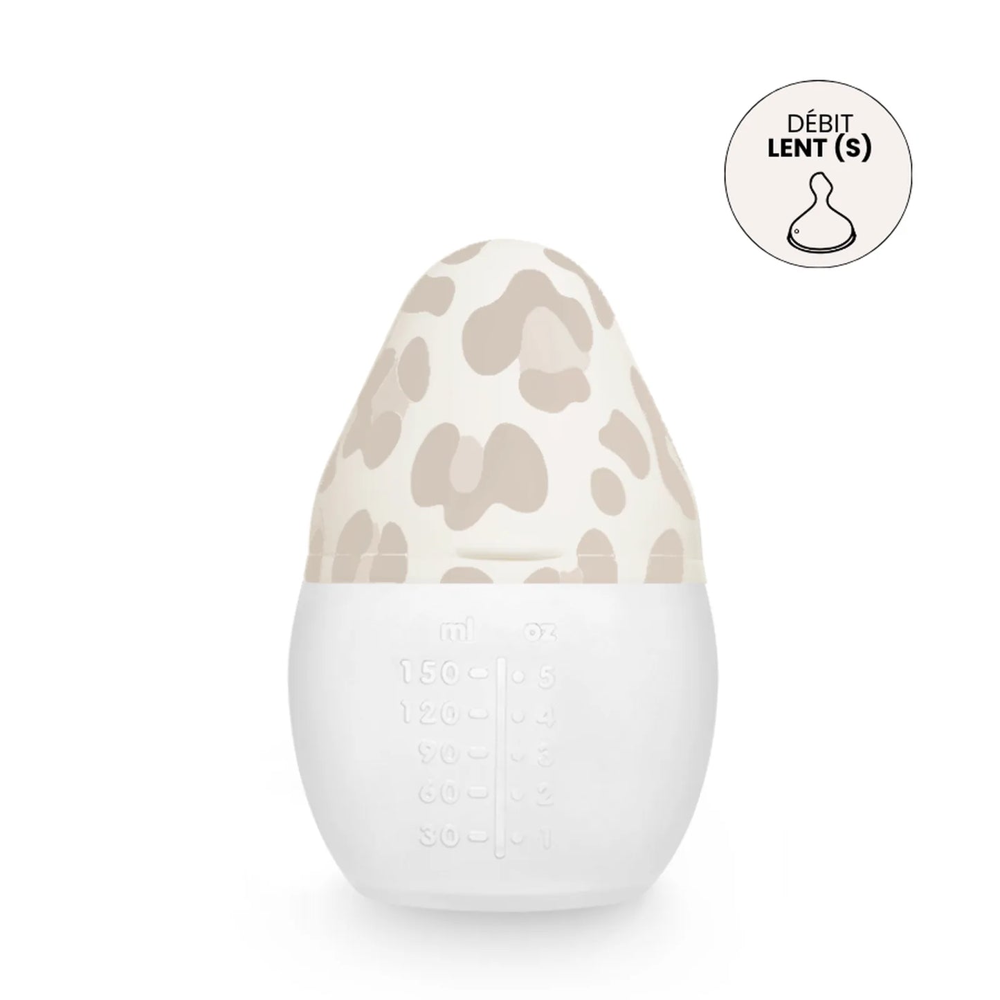 Biberon anti-colique léopard 150 ml | Graouu Sand 0m+
