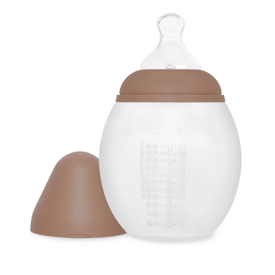 Anti-colic baby bottle 330ml | Mocha Mousse 3m+