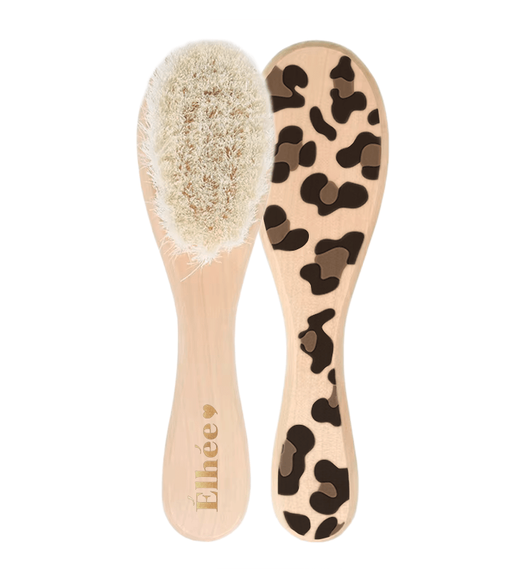 Brosse bébé en bois naturel Graouu - Élhée