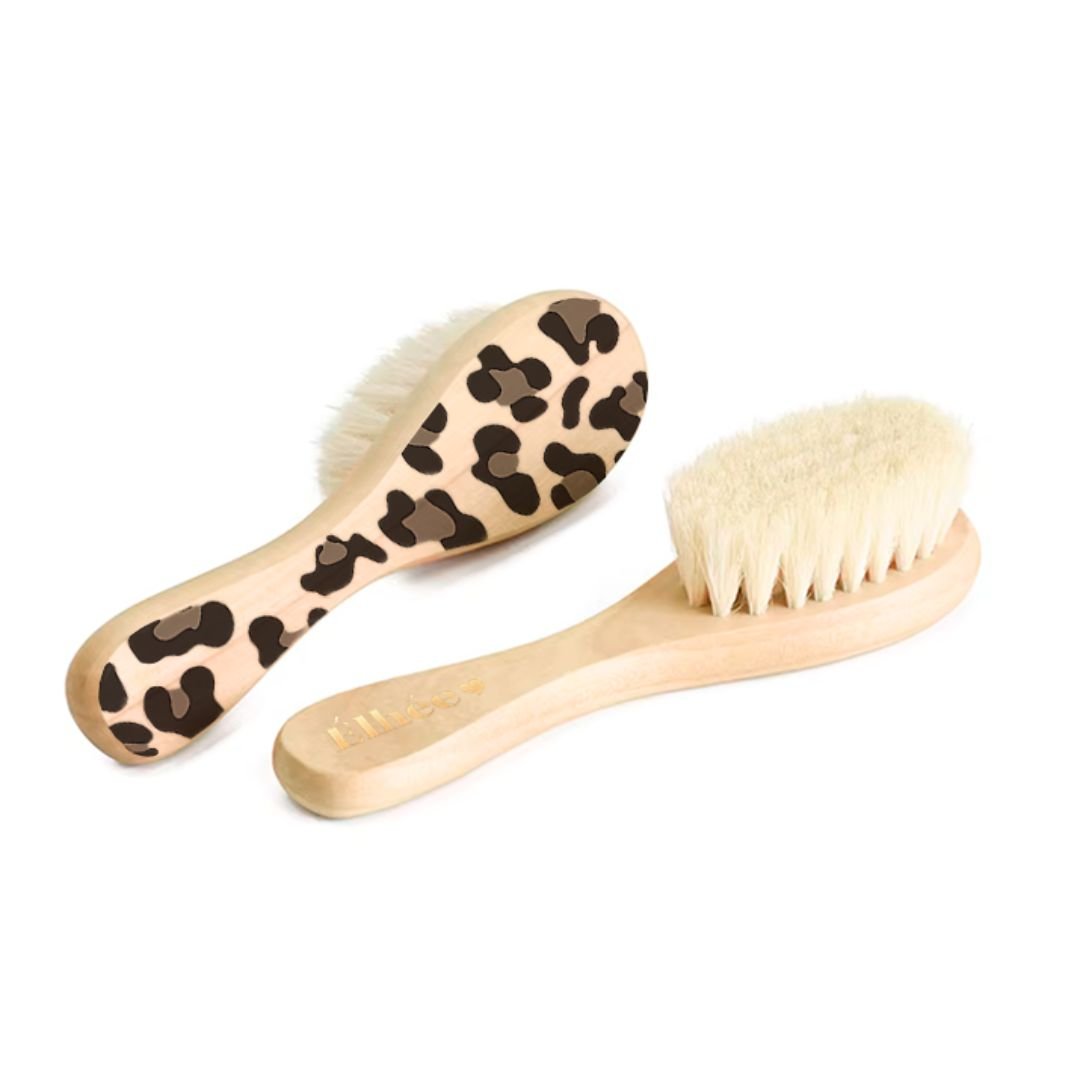 Brosse bébé en bois naturel Graouu - Élhée