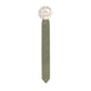 "Pebble" pacifier clip | Khaki/Graouu Sand