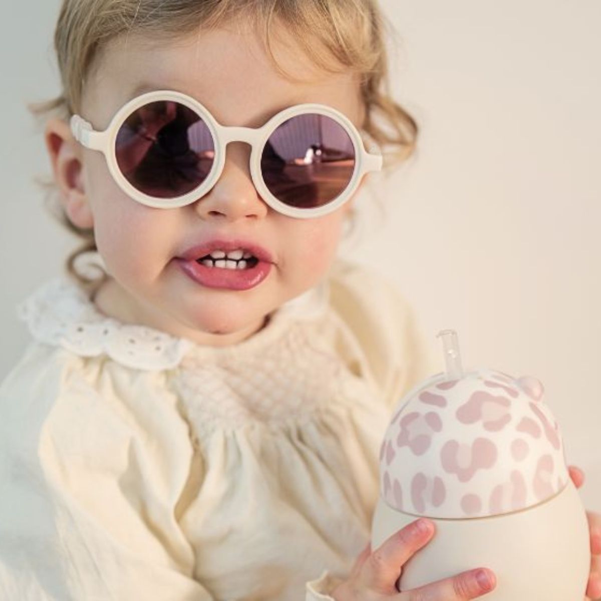 Lunettes de soleil enfant | Graouu Pink 18 - 36 mois - Élhée