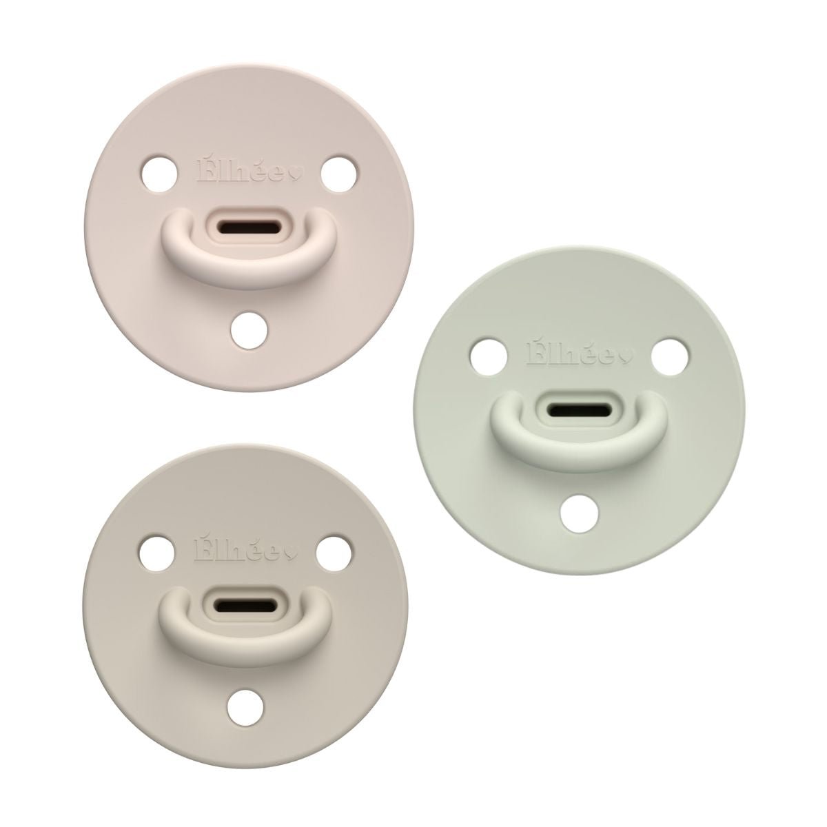 Pack de 3 Sucettes "ChooChoo" +6 mois | Extra - Fines - Billie - Élhée
