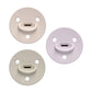 Pack de 3 Sucettes "ChooChoo" +6 mois | Extra - Fines - Pinky - Élhée