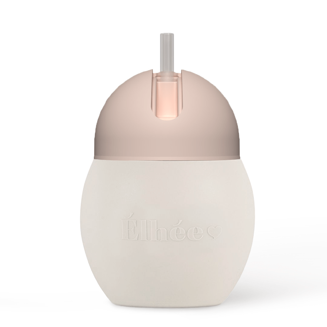 Tasse à paille lestée 240 ml | Sand/Nude 6m+ - Élhée