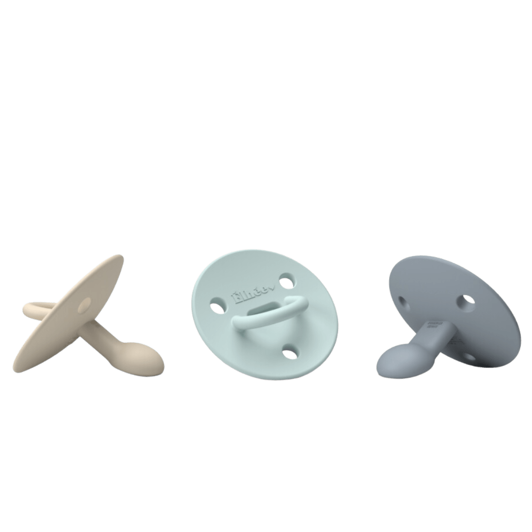 Trio sucettes silicone extra - fines | Buddy 0 - 6m+ - Élhée